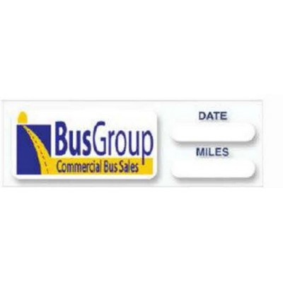 Service Loyalty Large Reminder Sticker - Low Tac (3"x1")