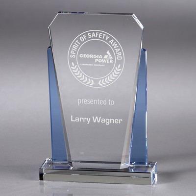 Keystone - Medium optical crystal award