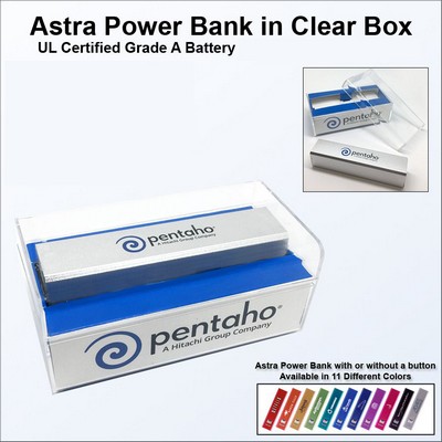 Astra Power Bank in Clear Box - 3000 mAh No Extra Tariff