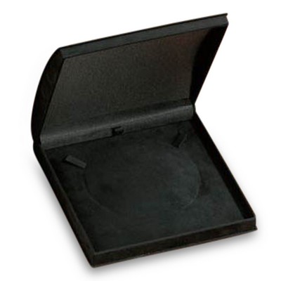 Velour Roll Top Necklace Box