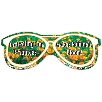 Re-Stick-It Decal (3.875 x 1.5) Glasses