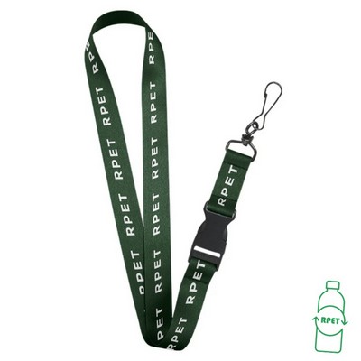 RPET Screen Printed Buckle Release Pet Leash with Snap Carabiner
