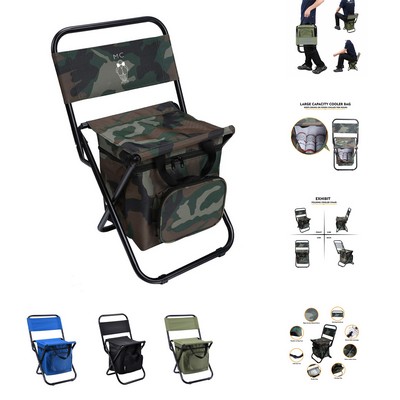 Fishing Chair with Cooler Bag