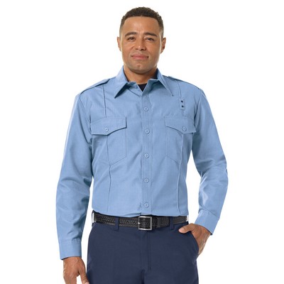 Workrite Shirts - Men's Classic Long Sleeve Fire Chief Shirt