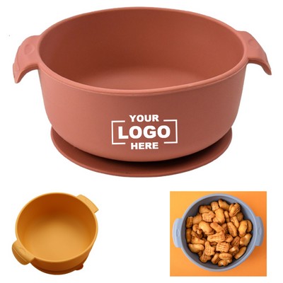 Baby Suction Bowl Silicone Feeding Dish(Free Shipping)