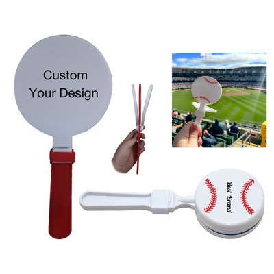 Baseball Pattern Clapper