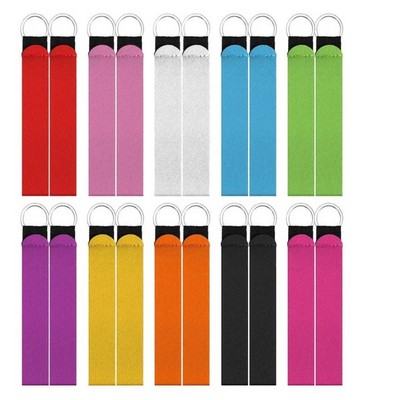 Neoprene Wristlet Keychain