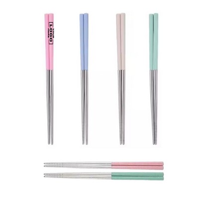 Dining Chopsticks Constructed from Stainless Steel Material