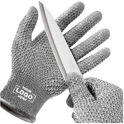 Level 5 Cut Proof Chainmail Kitchen Safety HPPE Gloves