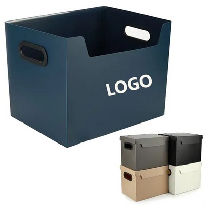 Office Foldable Plastic Storage Bins