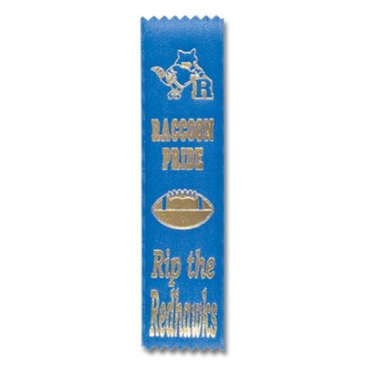 2"x 8" Custom Premium Grade Spirit Ribbon