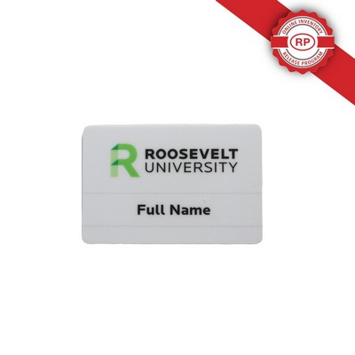 Full Color Name Badge w/Personalization (2"x3") Rectangle