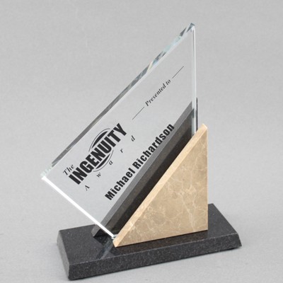 Prestige Stone 3 Award (7-1/2"x 9-5/8"x 3")