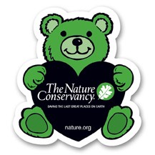 Re-Stick-It Decal (2.375"x2.625") Bear Shape