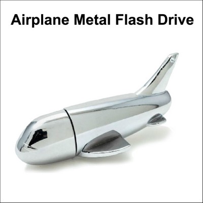 Airplane Metal Flash Drive - 128 MB No Extra Tariff