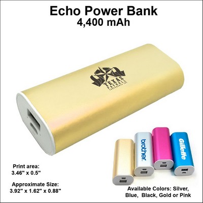 Echo Power Bank 4400 mAh - Gold No Extra Tariff