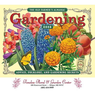 The Old Farmer's Almanac® Gardening: 2026 Stapled