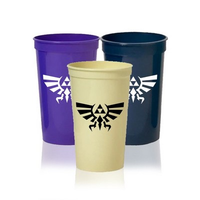 22 Oz. Smooth Stadium Cup (Screen Printed)