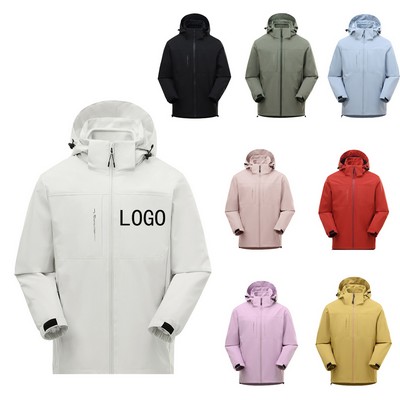 New Autumn and Winter Outdoor 3 in 1 Fleece Jacket