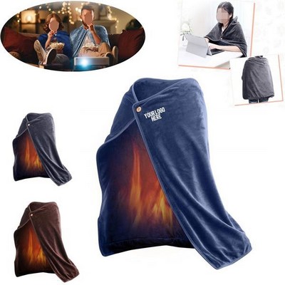 Electric Heated Flannel Throw Blanket(Free Shipping)