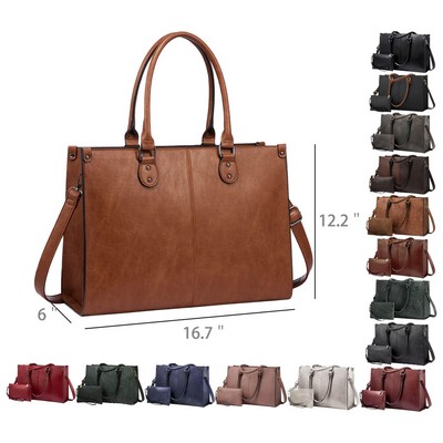 Laptop Tote Bag Vintage Work Bags