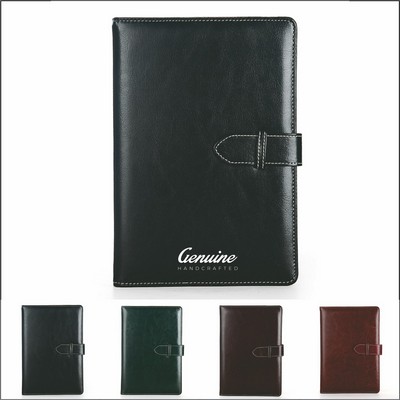 A5 Buckle Closure PU Leather Journal