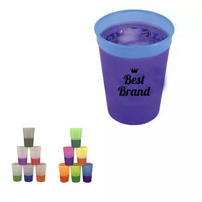 16Oz Cold Color Changing Stadium Cups