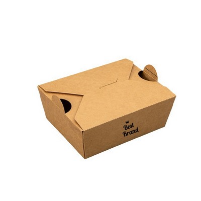 Kraft Paper Meal Takeout Box