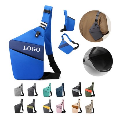 Minimalist Anti-Pickpocket Chest Bag