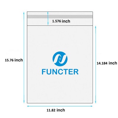 11.82 x 15.76 Inch OPP Self Sealing Cellophane Bags