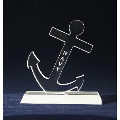 Frosted Anchor Award (5-1/2"x5-3/4")