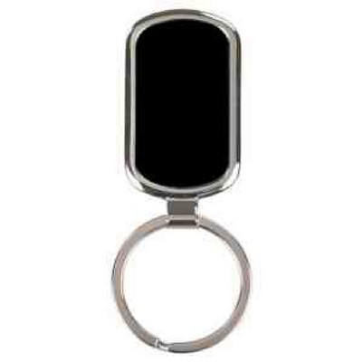 Laser Engraved Rectangle Metal Key Chain
