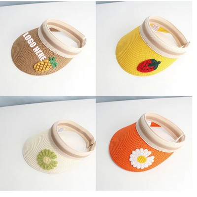 Kid's Cute Sun Protective Straw Hat