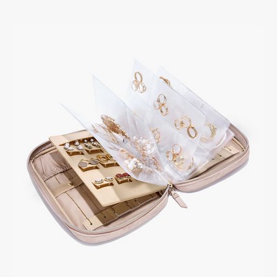BagsMart Dazzling Jewelry Organizer - Pink