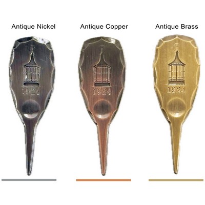 Hammered Wide-Bevel Divot Tool (Die-Struck)