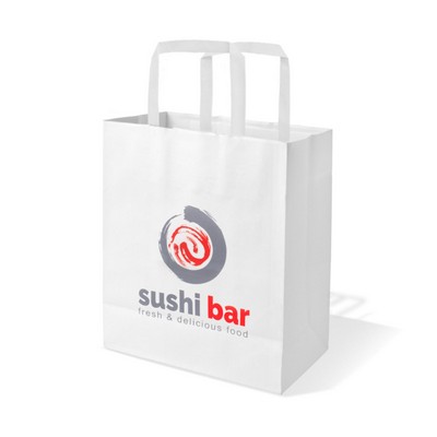 8 X 10 Inch Custom Paper Shopping Bag With Handles