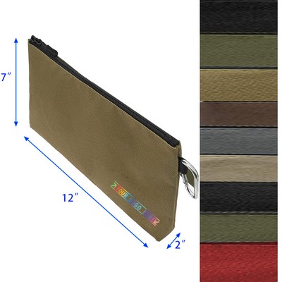 12 Inches Tool Pouch Zipper Bag