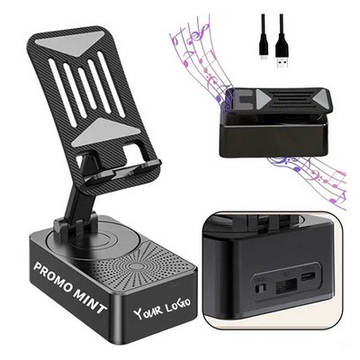 3-In-1 Mobile Audio Power Bank Phone Holder