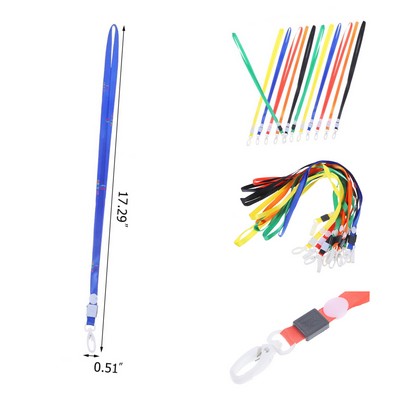 ID Badge Holder with Keyring Strap