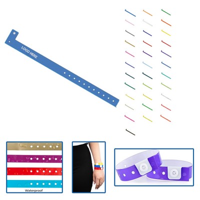 Custom Printed L-Shape Vinyl Wristband