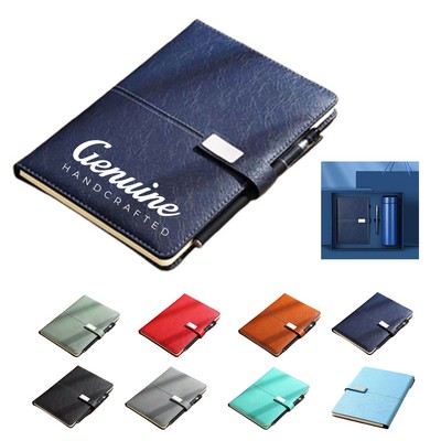 3Pcs Set Gift Box with Tumbler and Pen Notebook