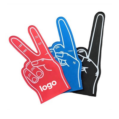 18" Custom Giant EVA Foam Finger Cheerleading Celebration Pom Poms MOQ100PCS