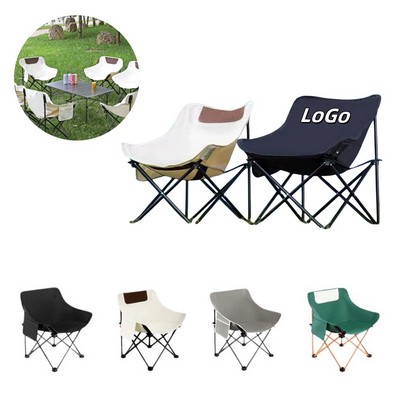 Outdoor Portable Folding Moon Chair