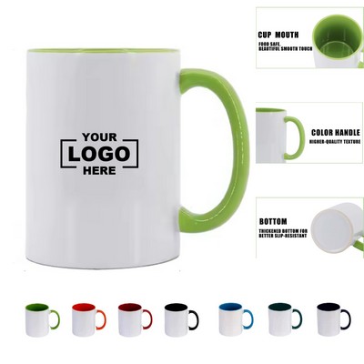 350ml Dual-Tone Inner Color Coated Mug