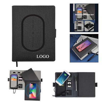 8000mAh Wireless Charging Portfolio Folder