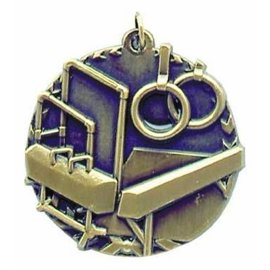 Medal, "Gymnastics" - 1-3/4" Millennium STM