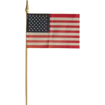 USA Blank Stick Flag (4" x 6")