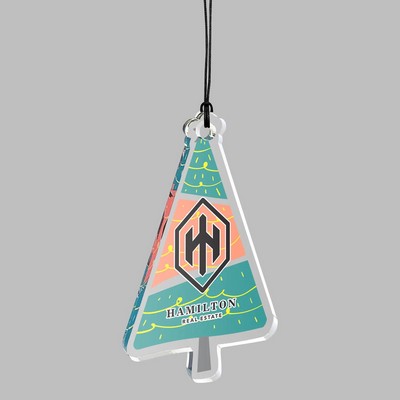 Custom Ultra Vivid Color Acrylic Ornaments
