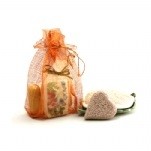 4" Sinamay Drawstring Pouches