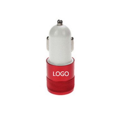 Round USB Car Charger